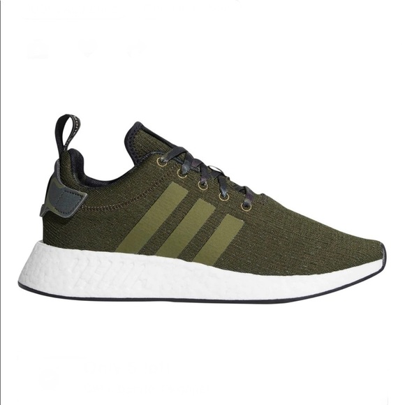 adidas NMD R2 Sneaker in Olive Cargo Size‎ 8 - Picture 1 of 9